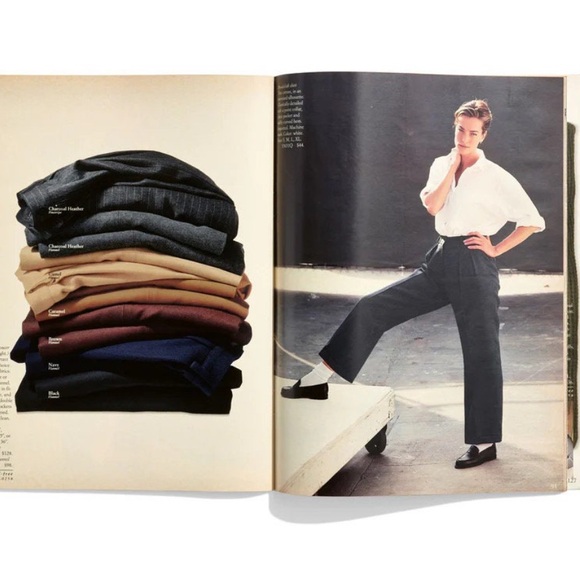 J. Crew Pants - Vintage 90s J. Crew Black wool pleated trousers size 6